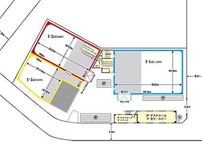 スタジオ配置図